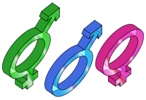 female,male,transgender Symbols