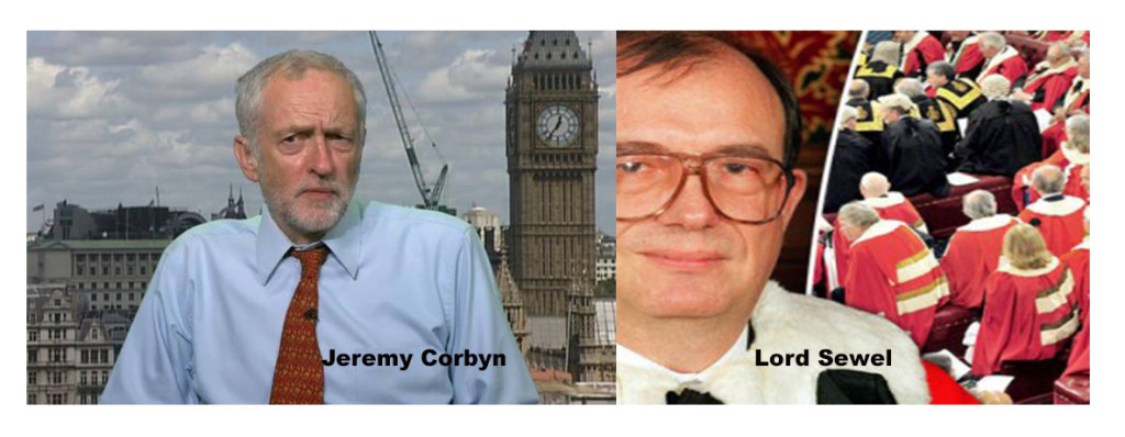 jeremy Corbyn and Lord Sewel